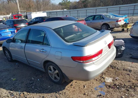 2003 Honda Accord 2.4 Ex из США, поврежденный, VIN 1HGCM56603A092074